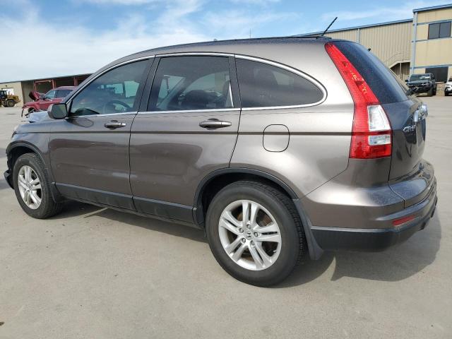 5J6RE3H75AL016295 - 2010 HONDA CR-V EXL BROWN photo 2