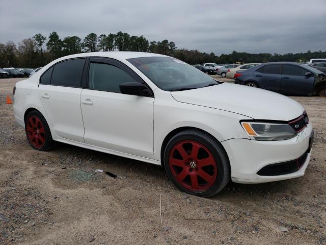 3VW1K7AJ5CM346039 - 2012 VOLKSWAGEN JETTA BASE Blanc photo 4