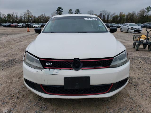 3VW1K7AJ5CM346039 - 2012 VOLKSWAGEN JETTA BASE Blanc photo 5