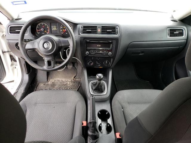 3VW1K7AJ5CM346039 - 2012 VOLKSWAGEN JETTA BASE Blanc photo 8
