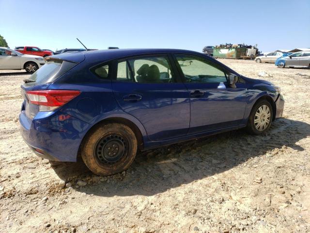 4S3GTAA61H1726860 - 2017 SUBARU IMPREZA BLUE photo 3