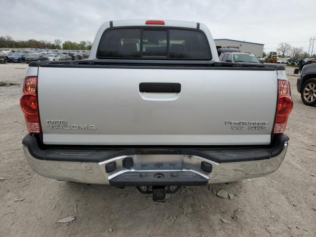 3TMJU62NX8M062714 - 2008 TOYOTA TACOMA DOUBLE CAB PRERUNNER SILVER photo 6