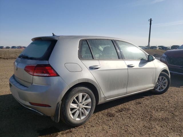 3VWG57AU2KM015851 - 2019 VOLKSWAGEN GOLF S SILVER photo 3