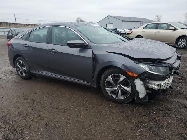 2HGFC2F6XLH520748 - 2020 HONDA CIVIC LX GRAY photo 4