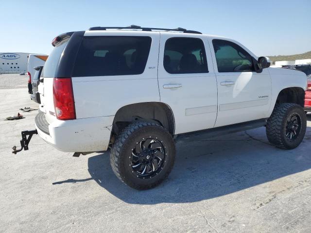 1GKUKCE02AR260987 - 2010 GMC YUKON SLT WHITE photo 3