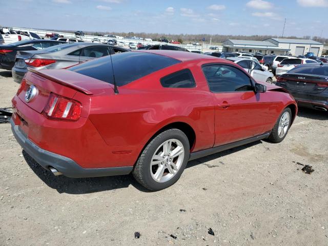 1ZVBP8AN4A5155827 - 2010 FORD MUSTANG RED photo 3