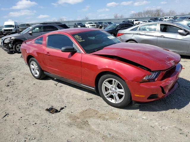 1ZVBP8AN4A5155827 - 2010 FORD MUSTANG RED photo 4