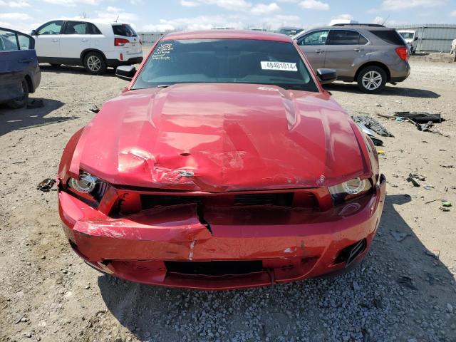 1ZVBP8AN4A5155827 - 2010 FORD MUSTANG RED photo 5