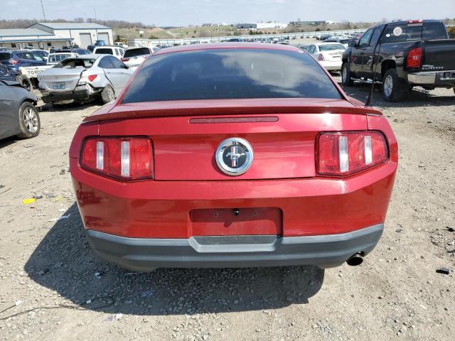 1ZVBP8AN4A5155827 - 2010 FORD MUSTANG RED photo 6