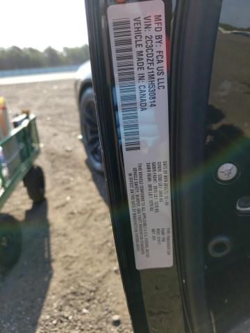 2C3CDZFJ1MH530814 - 2021 DODGE CHALLENGER R/T SCAT PACK BLACK photo 12