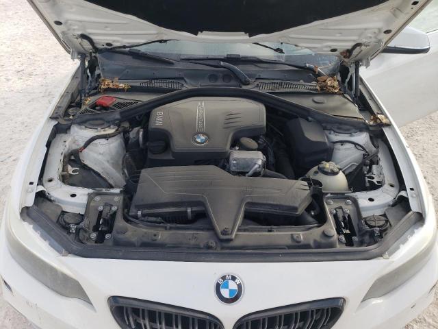 WBA1F9C50GV544720 - 2016 BMW 228 I SULEV WHITE photo 11