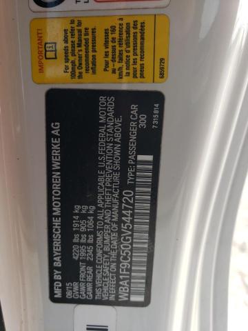 WBA1F9C50GV544720 - 2016 BMW 228 I SULEV WHITE photo 12