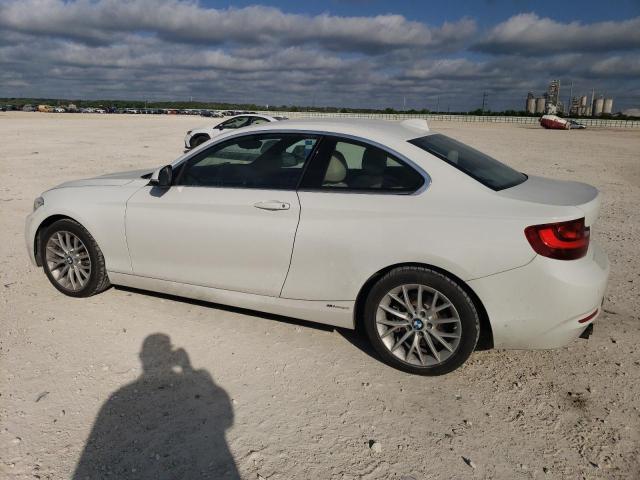 WBA1F9C50GV544720 - 2016 BMW 228 I SULEV WHITE photo 2