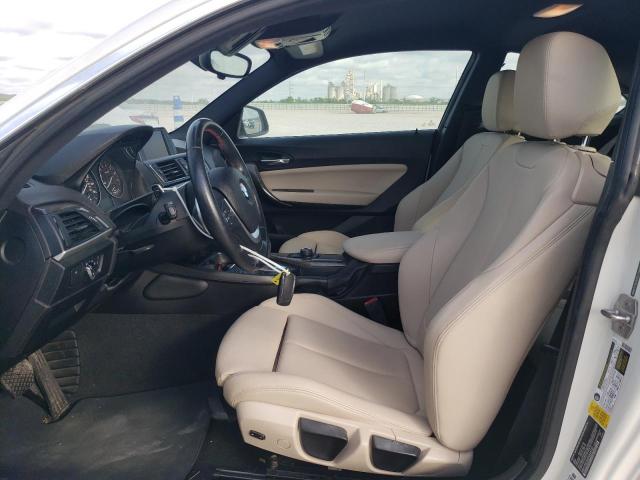 WBA1F9C50GV544720 - 2016 BMW 228 I SULEV WHITE photo 7