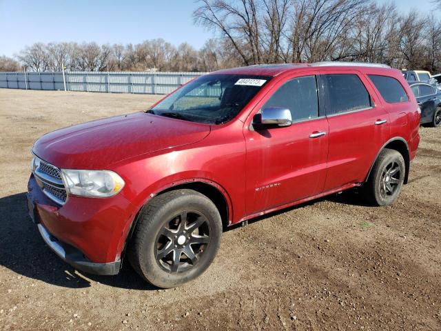 1D4SE5GT8BC688888 - 2011 DODGE DURANGO CITADEL RED photo 1