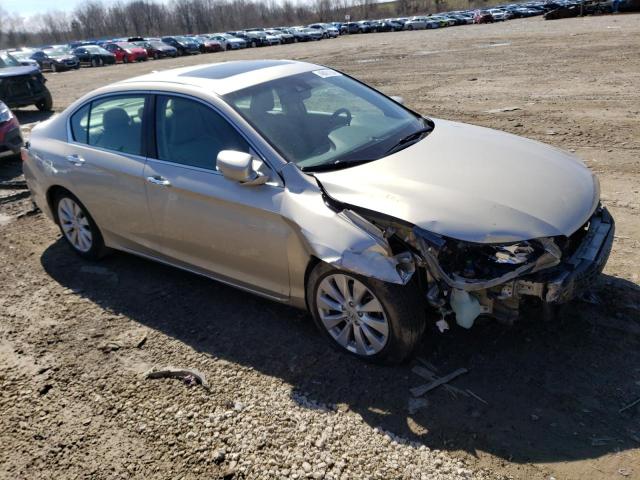 1HGCR2F88DA188151 - 2013 HONDA ACCORD EXL TAN photo 4