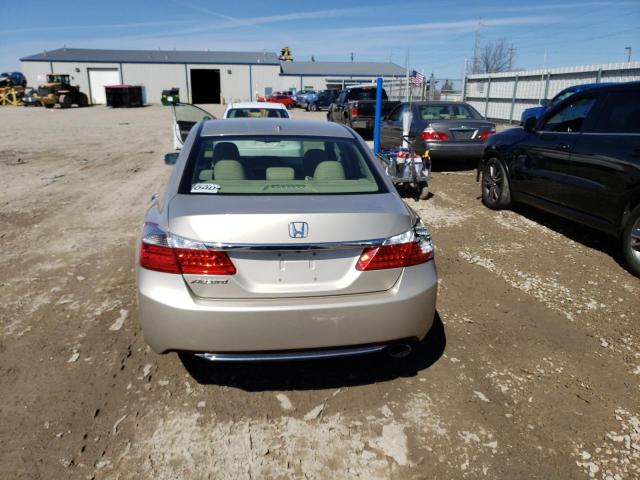 1HGCR2F88DA188151 - 2013 HONDA ACCORD EXL TAN photo 6