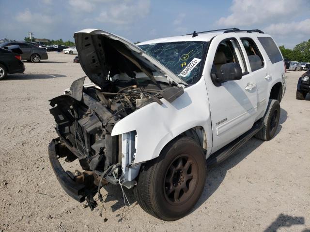 1GNUKBE05AR258616 - 2010 CHEVROLET TAHOE K1500 LT WHITE photo 2