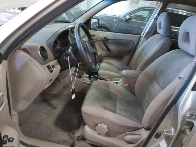 JTEGH20V410037841 - 2001 TOYOTA RAV4 TAN photo 7