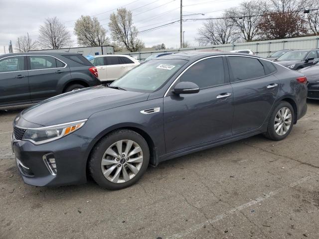 5XXGT4L39JG243485 - 2018 KIA OPTIMA LX GRAY photo 1