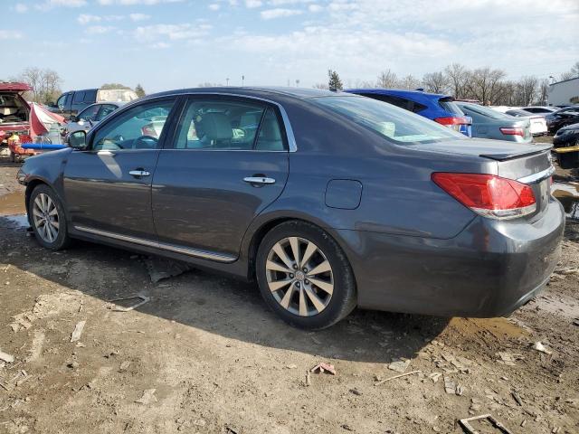 4T1BK3DB9CU467474 - 2012 TOYOTA AVALON BASE GRAY photo 2