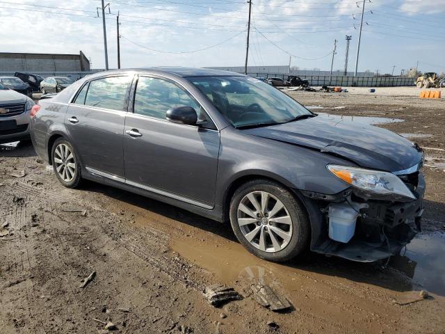 4T1BK3DB9CU467474 - 2012 TOYOTA AVALON BASE GRAY photo 4