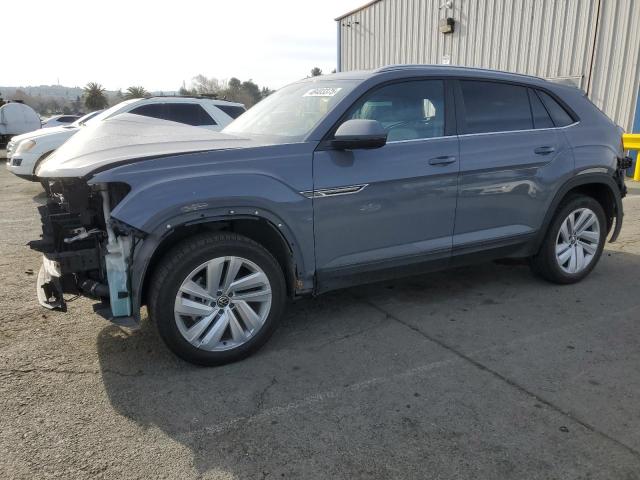 1V2WC2CA4MC212887 - 2021 VOLKSWAGEN ATLAS CROS SE GRAY photo 1