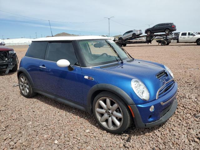 WMWRE33596TJ39002 - 2006 MINI COOPER S BLUE photo 4