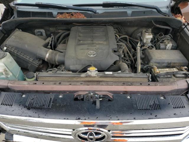 5TFRM5F18HX117529 - 2017 TOYOTA TUNDRA DOUBLE CAB SR/SR5 BROWN photo 11