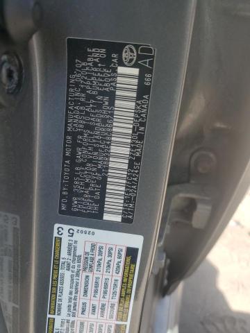 2T1BR32E48C866715 - 2008 TOYOTA COROLLA CE GRAY photo 13