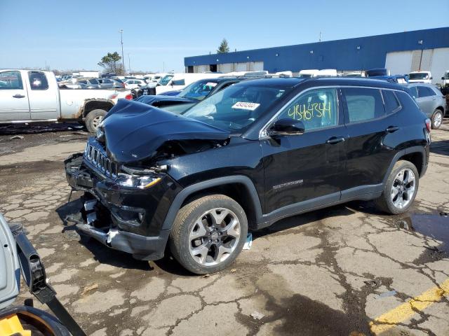 3C4NJDCB0JT104418 - 2018 JEEP COMPASS LIMITED BLACK photo 1