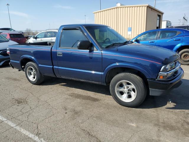 1GCCS14H038201996 - 2003 CHEVROLET S TRUCK S10 BLUE photo 4