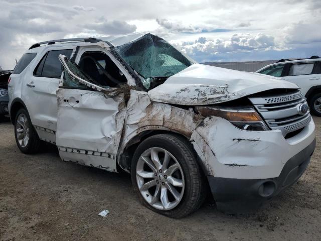 1FM5K7D80DGB02948 - 2013 FORD EXPLORER XLT WHITE photo 4