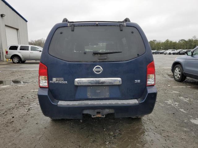 5N1AR18U76C620807 - 2006 NISSAN PATHFINDER LE ლურჯი ფოტო 6