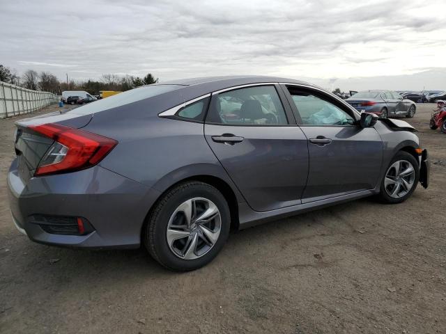 2HGFC2F60KH537850 - 2019 HONDA CIVIC LX GRAY photo 3