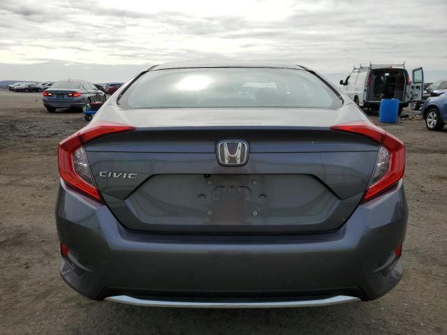 2HGFC2F60KH537850 - 2019 HONDA CIVIC LX GRAY photo 6