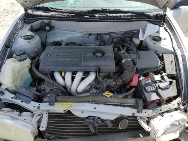 2T1BR12E81C513937 - 2001 TOYOTA COROLLA CE GRAY photo 11