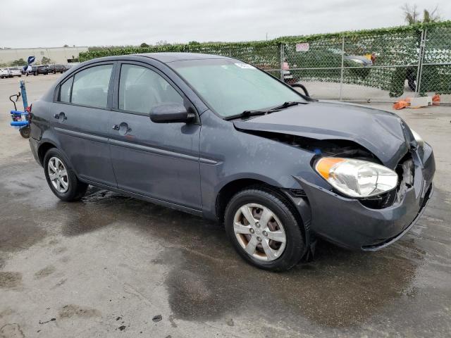 KMHCN4AC9BU619654 - 2011 HYUNDAI ACCENT GLS GRAY photo 4