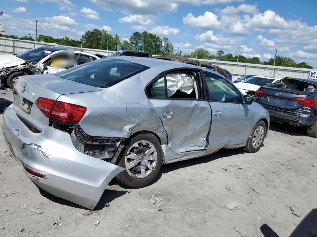 3VW2K7AJ5FM404191 - 2015 VOLKSWAGEN JETTA BASE Gümüş foto 3