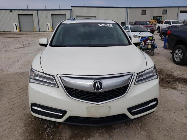 5FRYD4H64EB019522 - 2014 ACURA MDX TECHNOLOGY WHITE photo 5