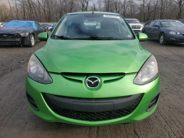 JM1DE1HZXB0102663 - 2011 MAZDA MAZDA2 GREEN photo 5