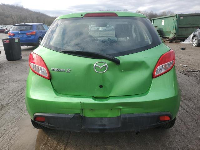 JM1DE1HZXB0102663 - 2011 MAZDA MAZDA2 GREEN photo 6