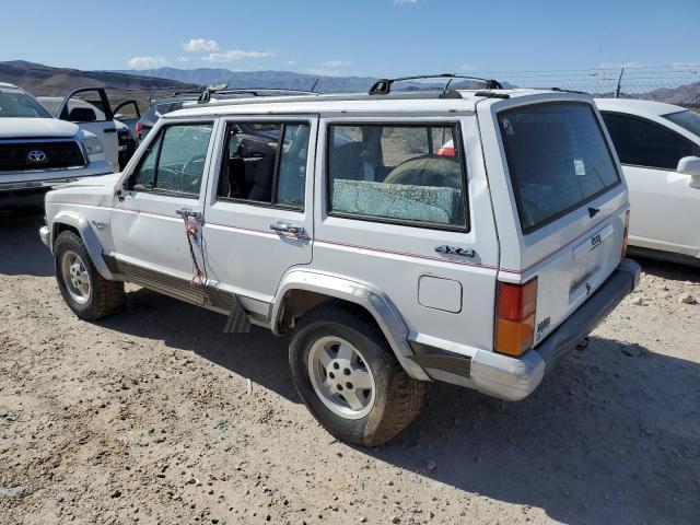 1J4FJ58S9NL182131 - 1992 JEEP CHEROKEE LAREDO WHITE photo 2