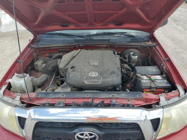 5TFTU4GN9BX010658 - 2011 TOYOTA TACOMA PRERUNNER ACCESS CAB RED photo 11