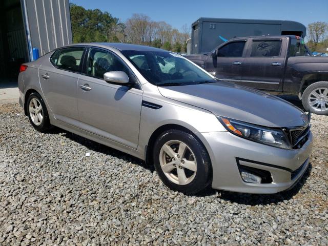 KNAGM4A71F5558759 - 2015 KIA OPTIMA LX SILVER photo 4