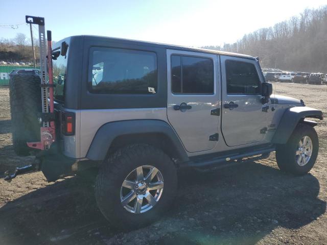 1C4BJWDGXGL335999 - 2016 JEEP WRANGLER U SPORT SILVER photo 3