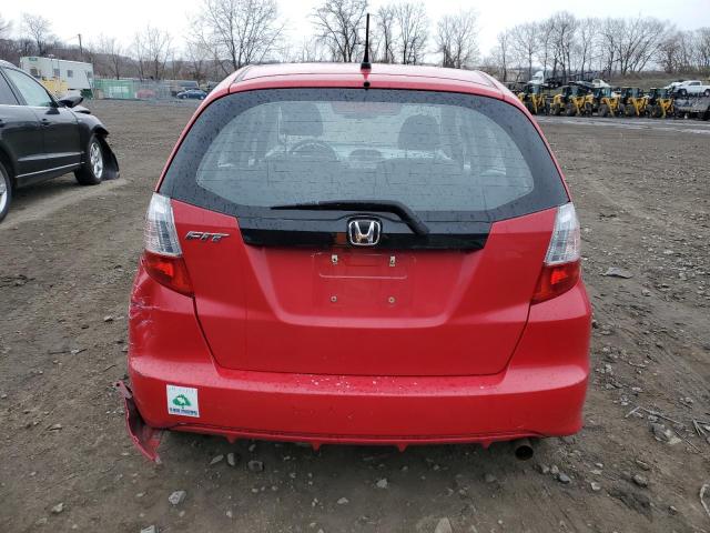 JHMGE8H38CC030216 - 2012 HONDA FIT RED photo 6