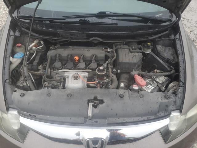 2HGFA1F65BH549184 - 2011 HONDA CIVIC LX-S Շագանակագույն լուսանկար 11