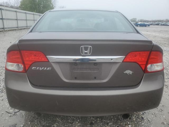 2HGFA1F65BH549184 - 2011 HONDA CIVIC LX-S Շագանակագույն լուսանկար 6