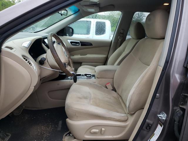 5N1AR2MM6EC665229 - 2014 NISSAN PATHFINDER S CHARCOAL photo 7